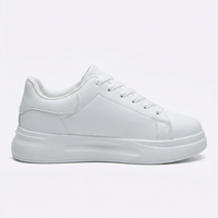Melanie | Clean Textil Sneaker in Weiß