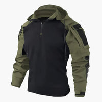 Brix | Taktische Outdoor Pullover in Dunkelgrün