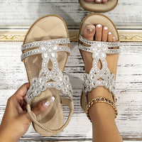 Ella - Elegante orthopädische Boho-Sandalen in Apikosre
