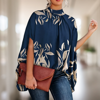 Zara - Stilvolle Bluse mit weitem Schnitt in Blau