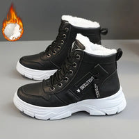 Pascale - Thermo-Schneestiefel mit Fleecefutter in Schwarz