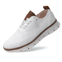 Herren Stilvolle Bequeme Schuhe | Atmungsaktiv in Weiß