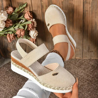 Adriana | Orthopädisch Verstellbar Sandalen in Weiß