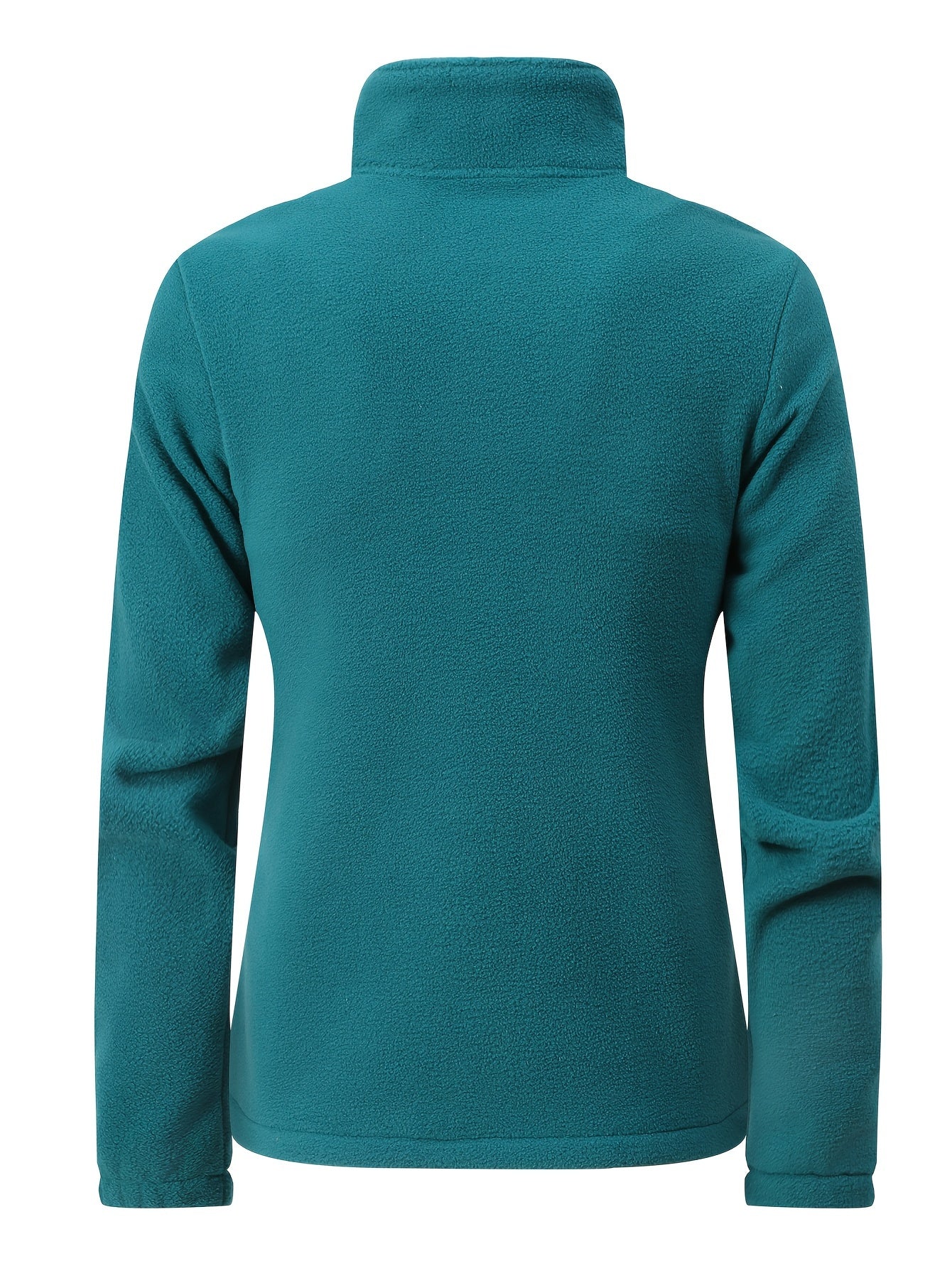 Fleecejacke Damen Mit Stehkragen | Reißverschluss Sportjacke Outdoor