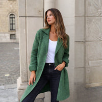Stella™ | Elegante Jacke mit Knöpfen in Grün