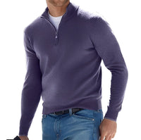Eliott - Moderner Pullover in Lila