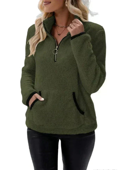 Harper® Gemütlicher Sherpa Pullover