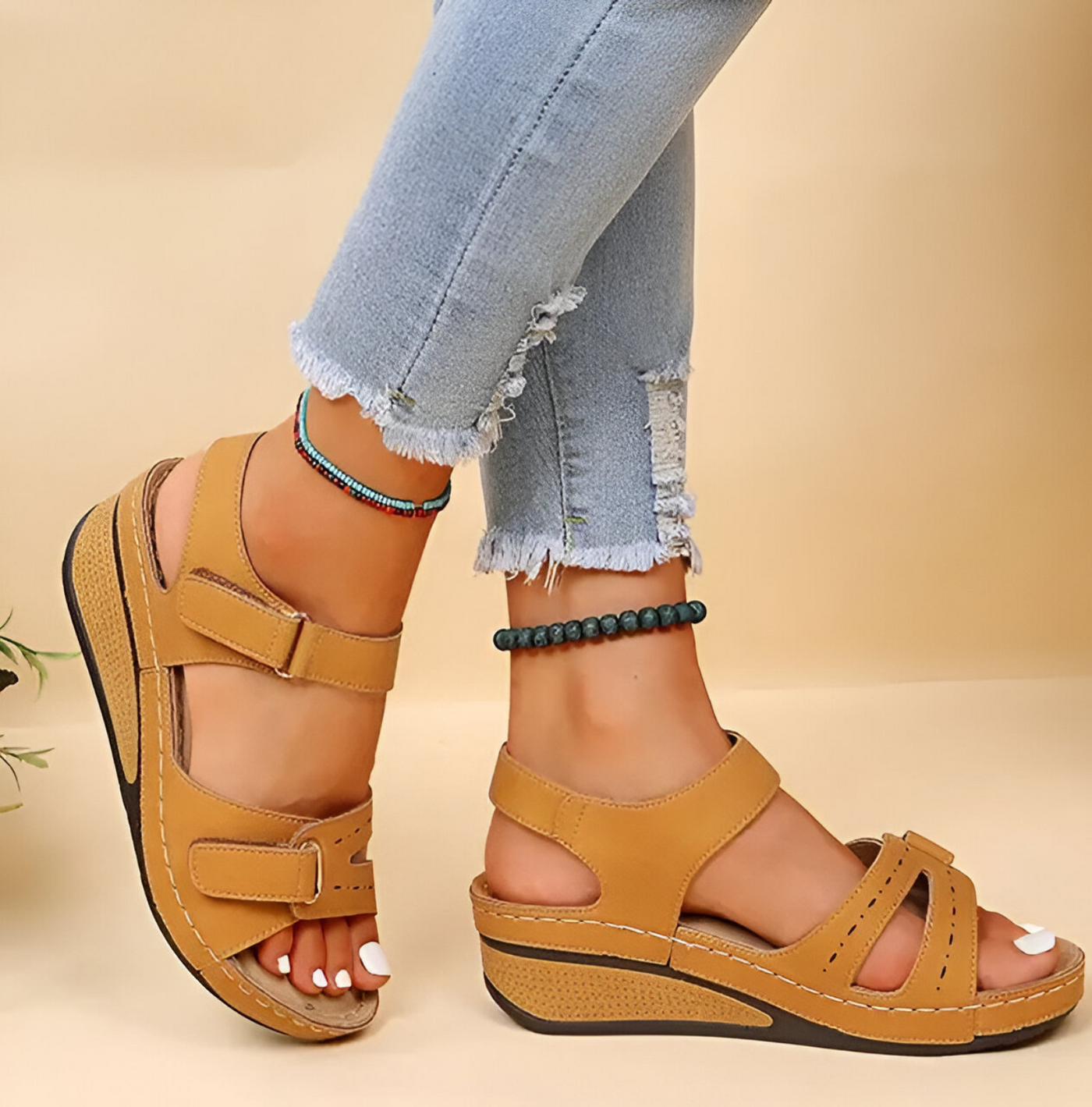 Allison® | Weiche Eleganz-Keilsandalen