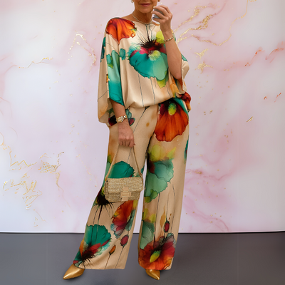 Moniek™ | Zweiteiliges Damen-Set aus Satin