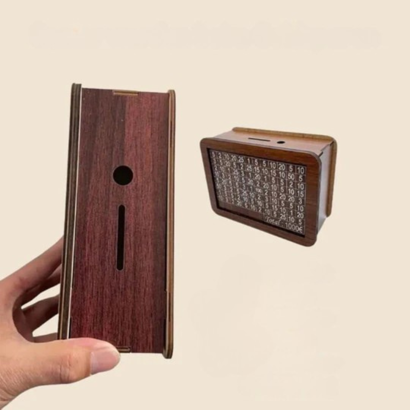 CoinTrack Digital Sparkonto – Dekorative Münzdose mit integriertem LCD-Zähler