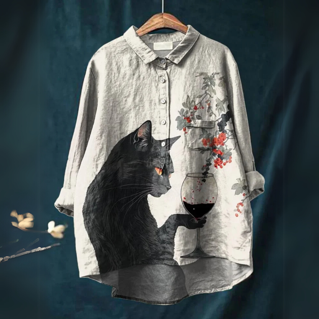 Uluru™ - Katzenkunst T-Shirt