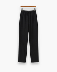 Herren Bequeme Hose | Slim Fit in Schwarz