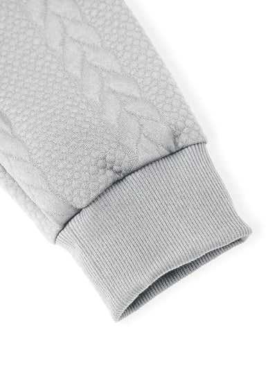 Justus – Langärmeliger Strickpullover Mit Kapuze