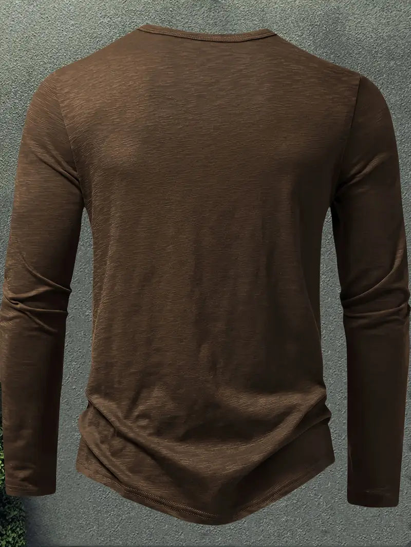 Zekeriya – Langarmhemd mit Knöpfen