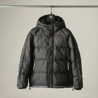 Aaron - Herren wasserdichte Jacke mit Kapuze in Schwarz