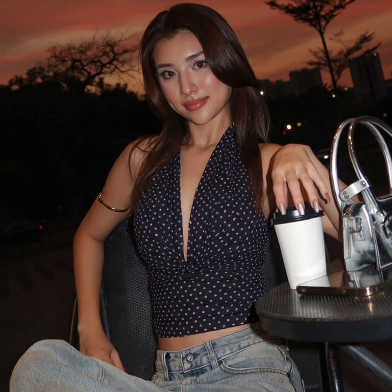 Fayna | Ärmelloses Neckholder-Top