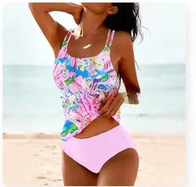 Vicenta® | Stilvoller bedruckter Tankini-Badeanzug