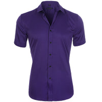 Gerlon | Herren Arbeits Polo Hemd | Kurzarm in Violett