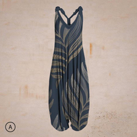 Losvallende Damesjumpsuit – Lina in A
