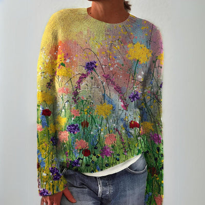 Francescaa - Handge Fertigt Woll Pullover