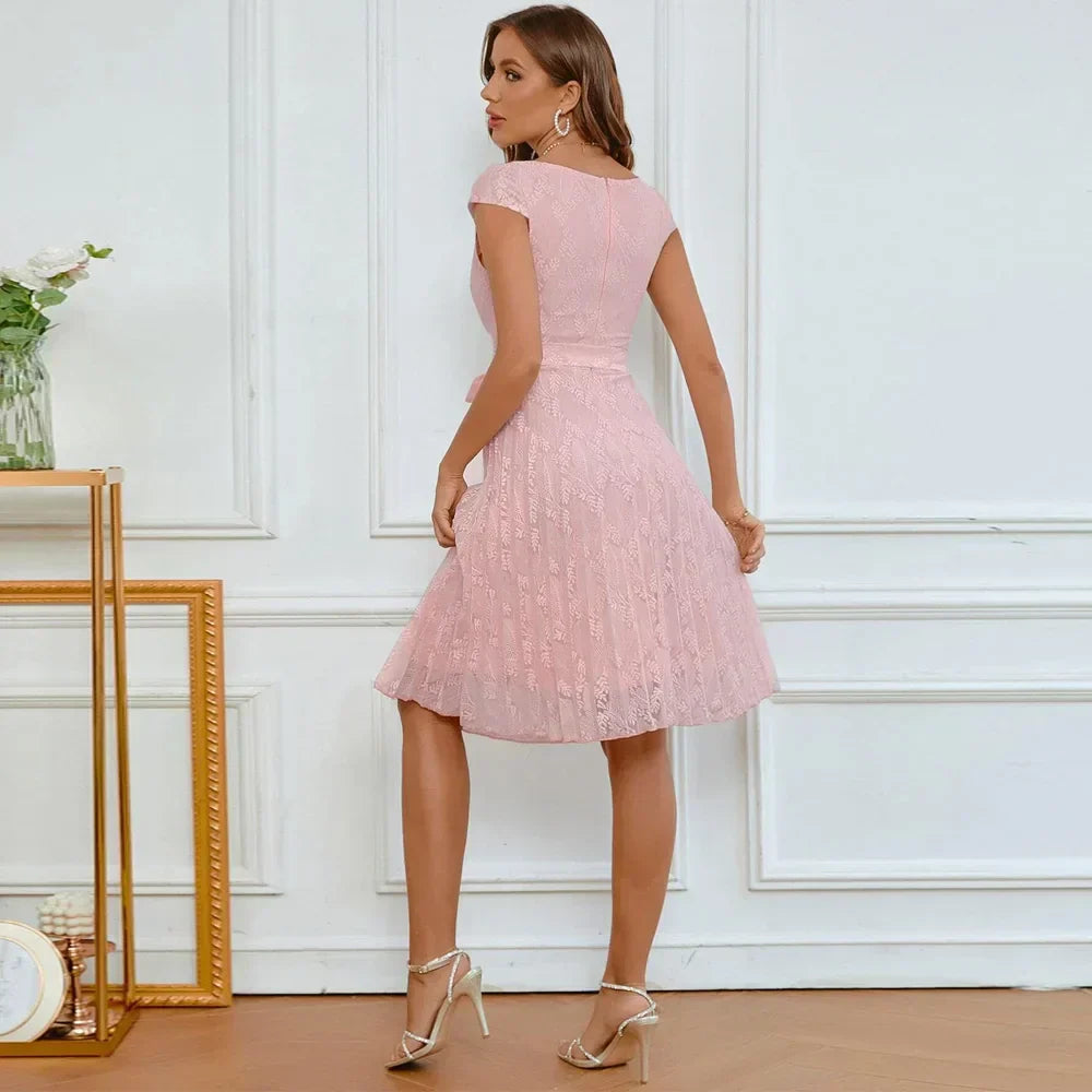 Elegantes Spitzen Cocktailkleid - Livia