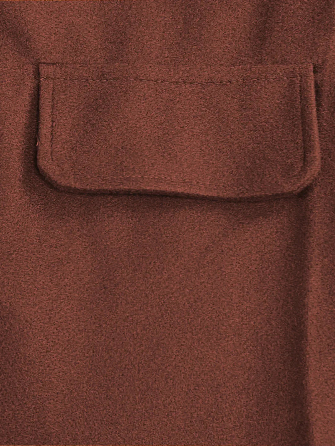 Langer Mantel aus einer Wollmischung für Frauen - Aldea