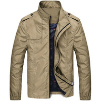 Sommerjacke für Männer - Alfons in Khaki