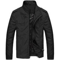 Sommerjacke für Männer - Alfons in Schwarz
