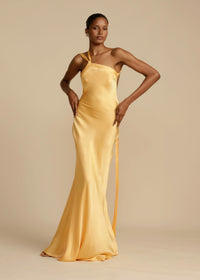 Selena | Maxikleid in Gold