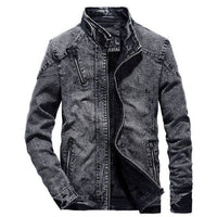 Lässige Herrenjacke - Aurel in Schwarz