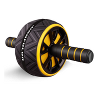 Ab Roller mit breiten Reifen - CoreX in Schwarz/Gelb