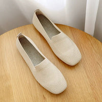 Ada - Orthopädische Damen Schuhe Flach in Beige