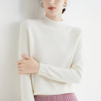 Orie - Bequemer und zeitloser Pullover in Weiß