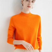 Orie - Bequemer und zeitloser Pullover in Orange