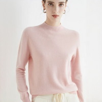 Orie - Bequemer und zeitloser Pullover in Rosa