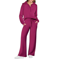 Cécile - Komfortables Hosenset in Magenta
