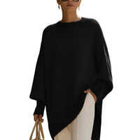 Pamella - Eleganter und komfortabler Pullover in Schwarz