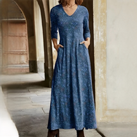 Adeline - Elegantes und schickes Kleid in Blau