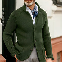 Sigmund - Elegante und warme Jacke in Grün