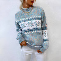 Joselyne - Eleganter und warmer Pulli in Blau