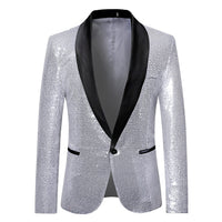 Pierce - Eleganter und zeitloser Blazer in Silber