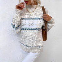 Joselyne - Eleganter und warmer Pulli in Grau