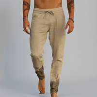 Carlito - Angenehme und leichte Hose in Khaki