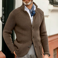 Sigmund - Elegante und warme Jacke in Braun