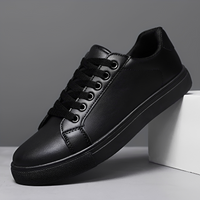 Nicholas - Stilvolle Schnür-Sneaker in Schwarz