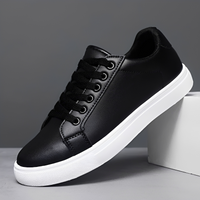 Nicholas - Stilvolle Schnür-Sneaker in Schwarz / Weiß