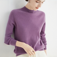 Orie - Bequemer und zeitloser Pullover in Lila
