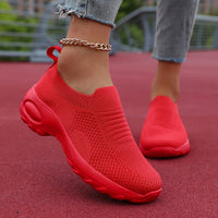 AeroSlip™ – Leichte Orthopädische Slip-On Schuhe für Damen in Rot