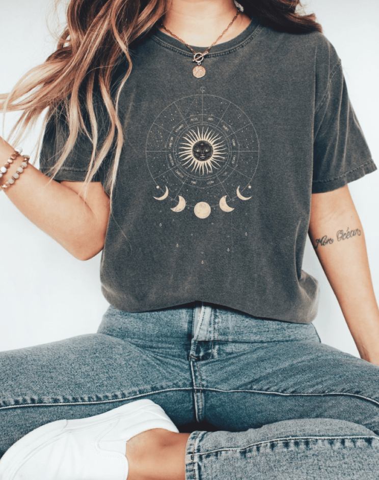 Ainen - Damen T-Shirt Astronomie Weltraum