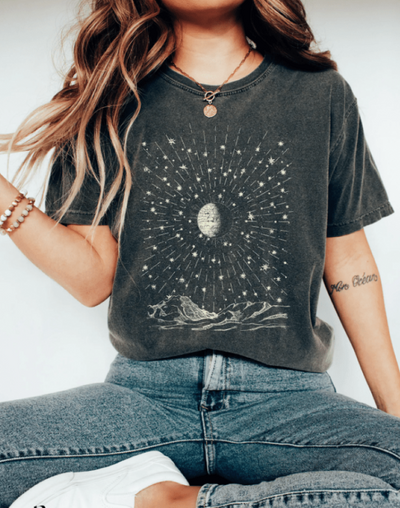 Ainen - Damen T-Shirt Astronomie Weltraum